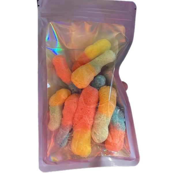 Freeze Dried Sour Worms