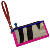 Aria Leather Wallet Wristlet