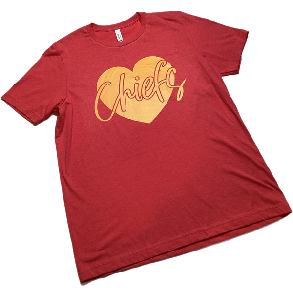 Chiefs w/ Heart (Short Sleeve T-Shirt)